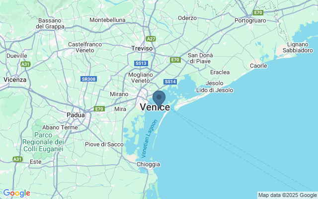 Kaart met locatie Piazza San Marco